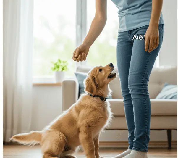 dresser son chiot